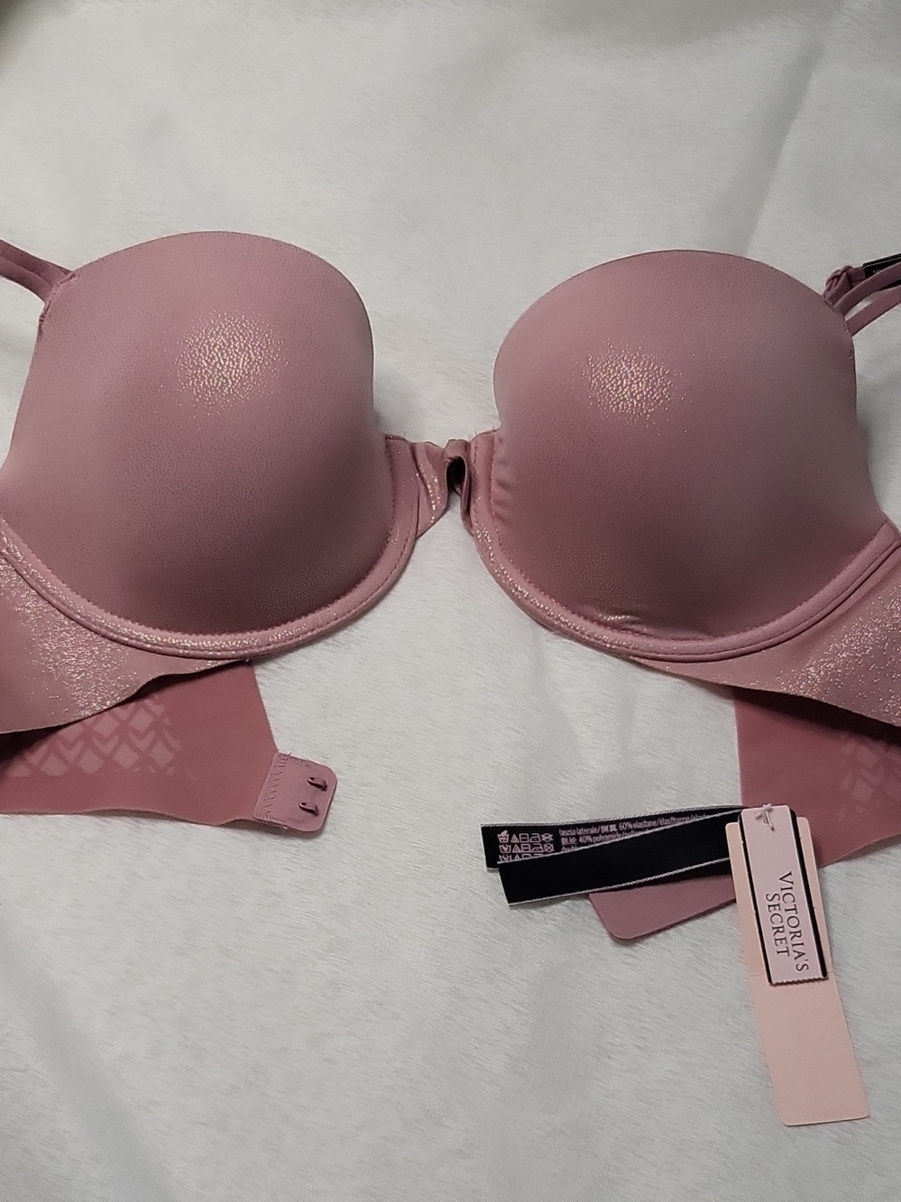 Victoria's Secret Shimmery Mauve Push-Up Bra 36B